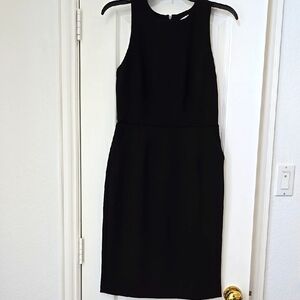 Ann Taylor loft black sleeveless sheath dress - size 2 - NWOT